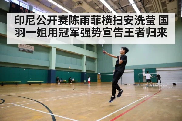 badminton court action